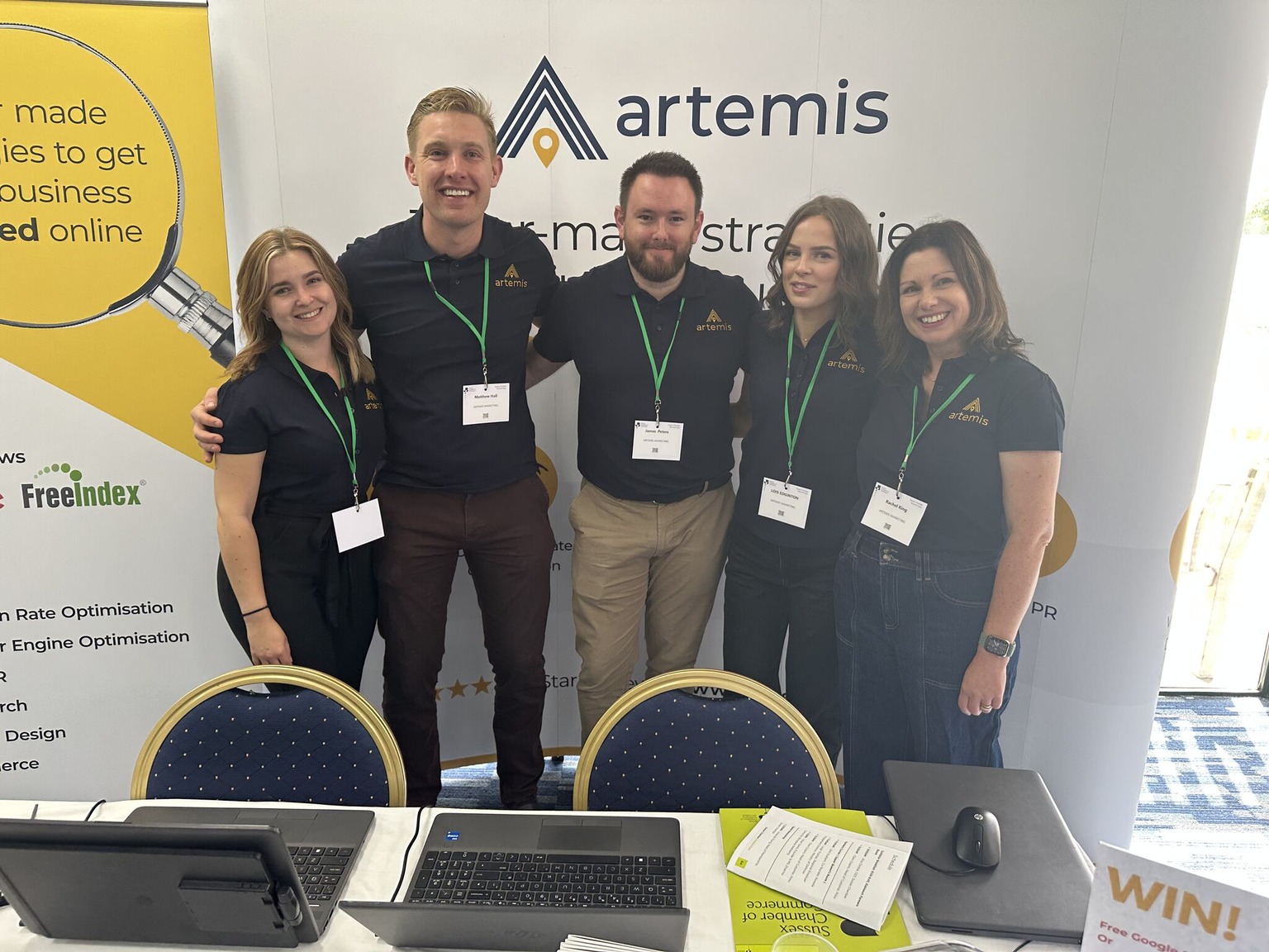 Artemis Team at Event