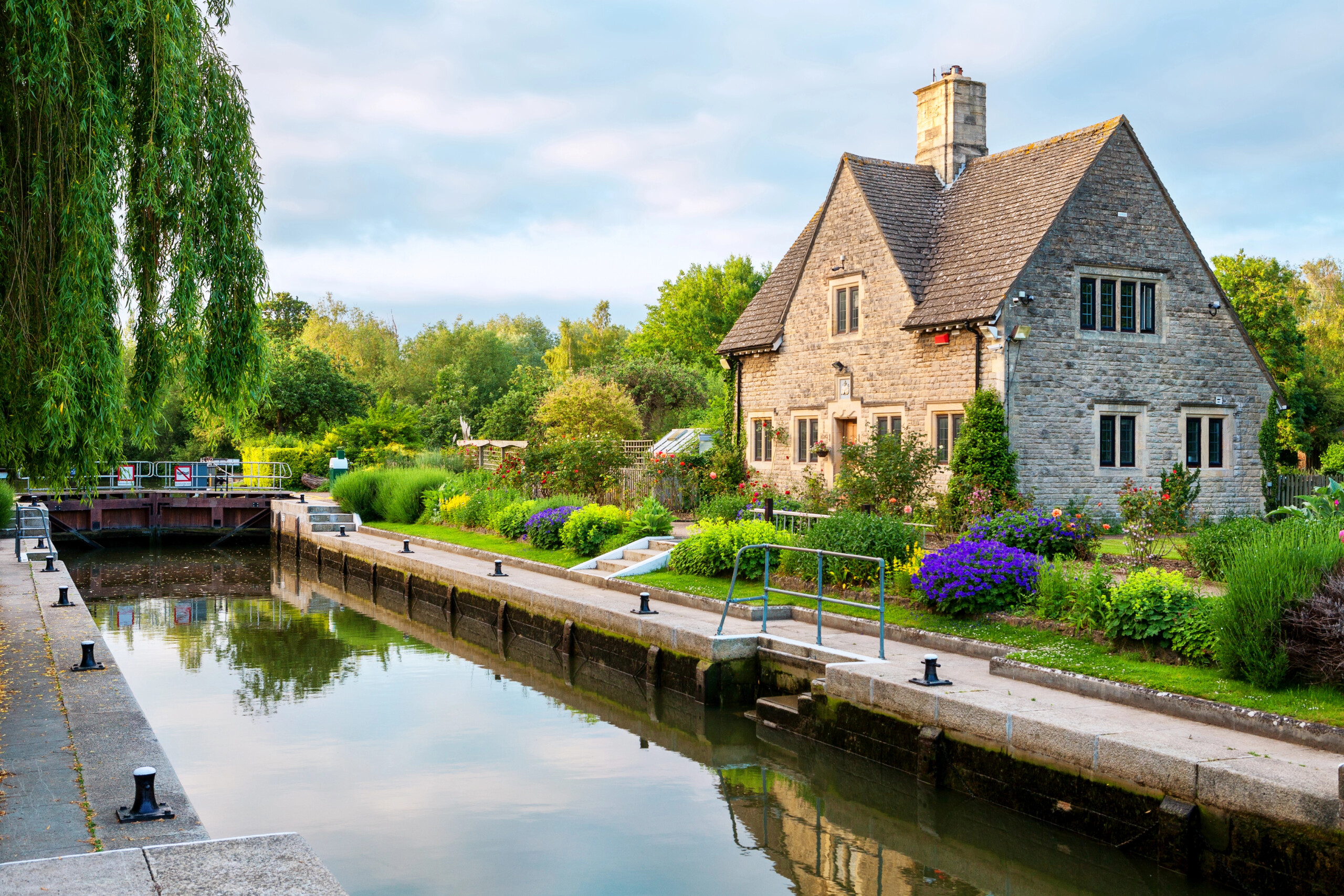 Iffley Lock, Oxford, England