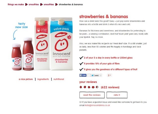 Innocent smoothies