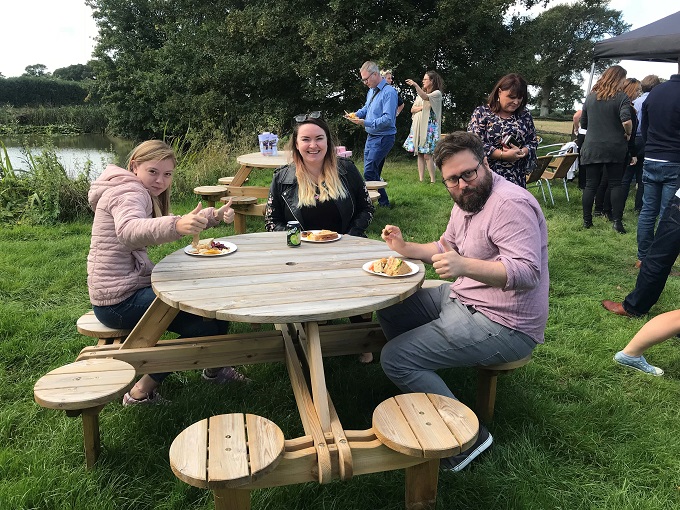 Picnic by the pond