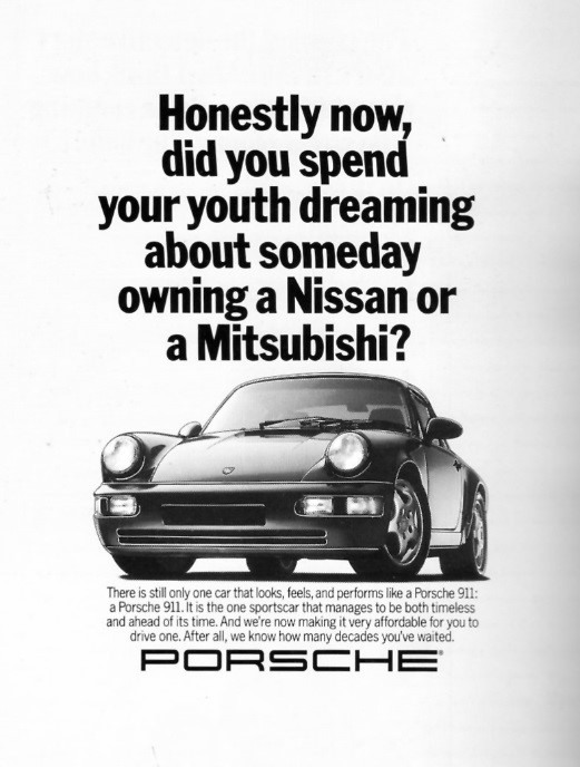 Porsche ad
