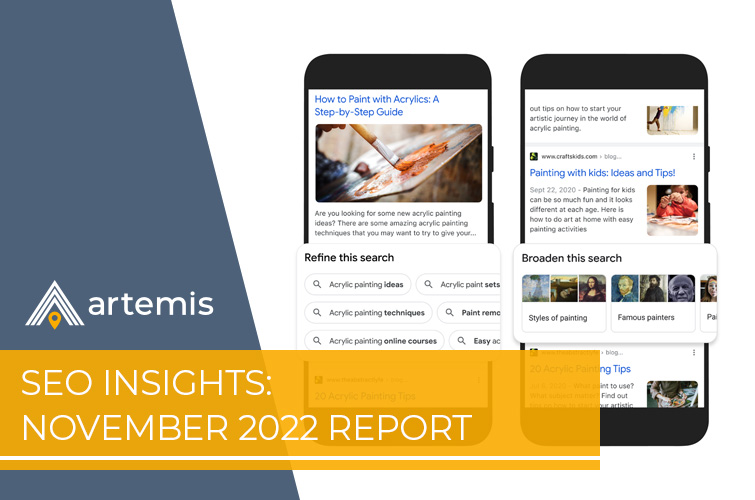 SEO Insights November 2022 Report featured image