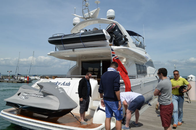 Artemis yachting day on the Solent