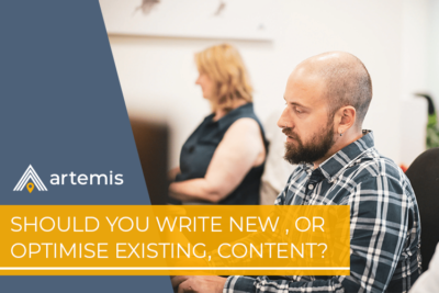 Should we write new content or optimise existing blog
